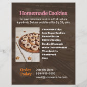 Cookies Bakery Flyer Template (Hinten)