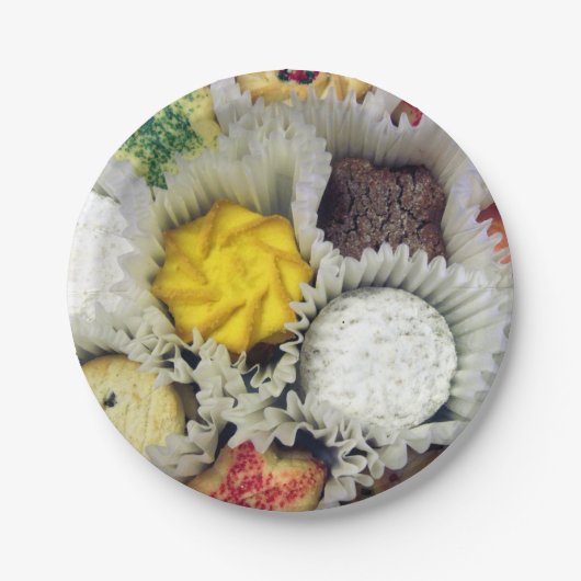 Cookies Benutzerdefinierte Teller - 12 Zoll (Vorderseite)