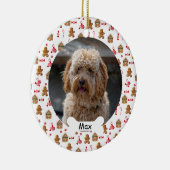Cookies Benutzerdefiniertes Foto für Welpen Keramik Ornament (Rechts)
