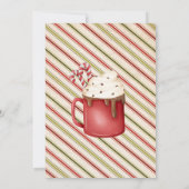 Cookies & Coca Weihnachtsgebäck Party Einladung (Rückseite)