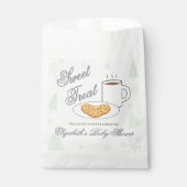 Cookies & Cocoa Baby Shower Geschenktütchen (Vorderseite)