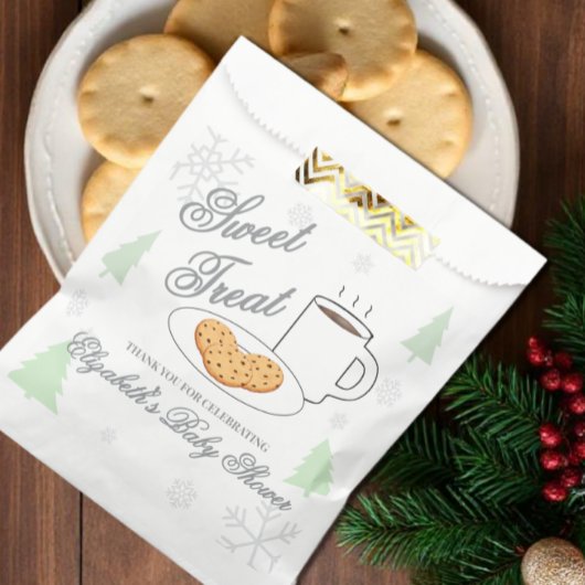 Cookies & Cocoa Baby Shower Geschenktütchen