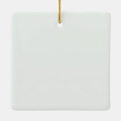 Cookies & Cocoa Baby Shower Keramikornament (Rückseite)