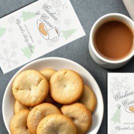 Cookies & Cocoa Baby Shower Serviette