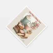 Cookies, Cocoa & Christmas Cheer Serviette (Ecke)