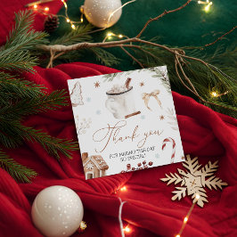 Cookies & Cocoa Favor Tags Geschenkanhänger