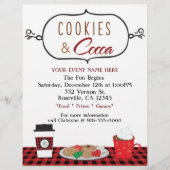 COOKIES & COCOA Feiertag Flyer (Vorne)