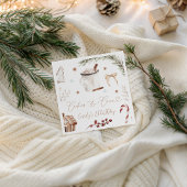 Cookies & Cocoa Napkin Serviette