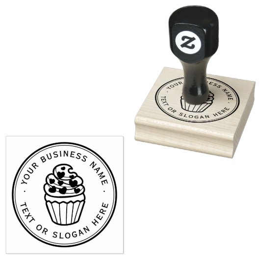 Cookies Custom Business Logo Große Gummistempel (Stempel)