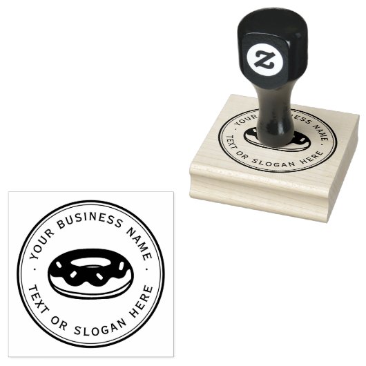 Cookies Custom Business Logo Große Gummistempel (Stempel)