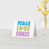 Cookies der Liebe Karte (Gelbe Blume)