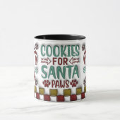 Cookies for Santa Paws Mug Tasse (Zentrum)