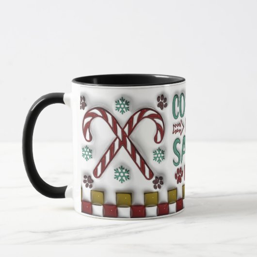 Cookies for Santa Paws Mug Tasse (Links)