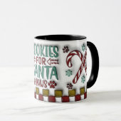 Cookies for Santa Paws Mug Tasse (VorderseiteRechts)