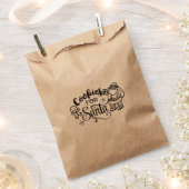 COOKIES FOR SANTA Weihnachtsfeiertag Gunst Leckere Geschenktütchen (Ausgeschnitten)