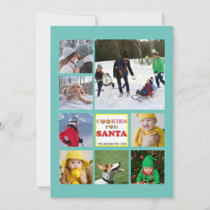 Cookies für das Foto der Familie zu Weihnachten Gl Einladung