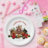 Cookies für das Santa Gingerbread House Pappteller (Party)