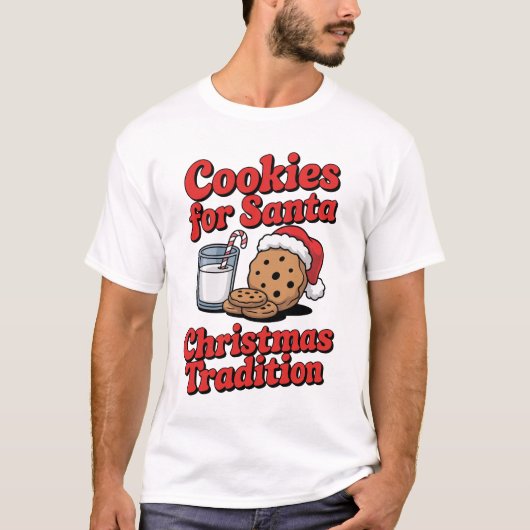 Cookies für das Santa T-Shirt (Vorderseite)