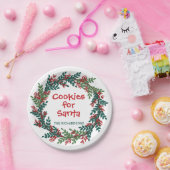 Cookies für den Weihnachtskranz Pappteller (Party)