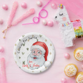 Cookies für den Weihnachtsmann Pappteller (Party)