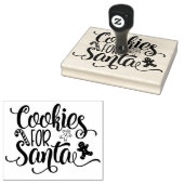 Cookies für die Briefmarke von Weihnachtskautschuk Gummistempel (Stempel)