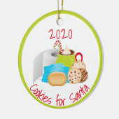 Cookies für die "Santa Quarantine 2020" Keramik Ornament (Links)