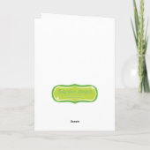 Cookies für Hunden Feiertagskarte (Rückseite)