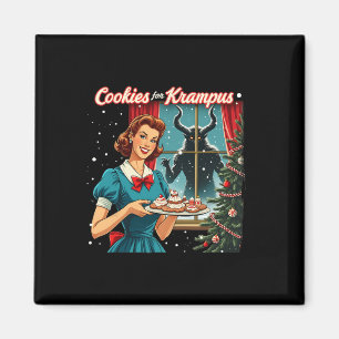 Cookies für Krampus Funny Christmas Xmas Krampus G Magnet
