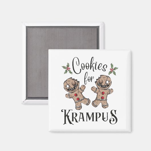 Cookies für Krampus Magnet (Vorderseite/Rückseite)