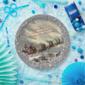 Cookies für Santa 🎅(benutzerdefinierbar) Pappteller (Party)