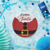 Cookies für Weihnachten der Weihnachtszeit Pappteller (Party)