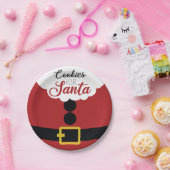 Cookies für Weihnachten der Weihnachtszeit Pappteller (Party)