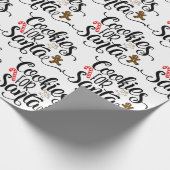 Cookies für Weihnachten Geschenkpapier (Ecke)