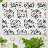 Cookies für Weihnachten Geschirrtuch (Gefaltet)