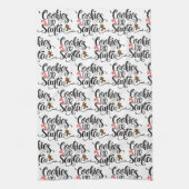 Cookies für Weihnachten Geschirrtuch (Vertikal)