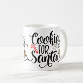 Cookies für Weihnachten Kaffeetasse (VorderseiteRechts)