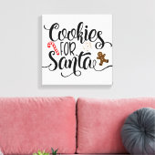 Cookies für Weihnachten Leinwanddruck (Insitu (Wohnzimmer))