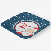 Cookies für Weihnachten Pappteller (Gewinkelt)