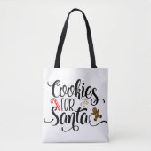 Cookies für Weihnachten Tasche (Vorderseite)
