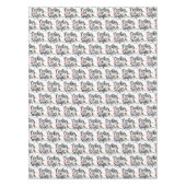 Cookies für Weihnachten Tischdecke (Vorderseite)