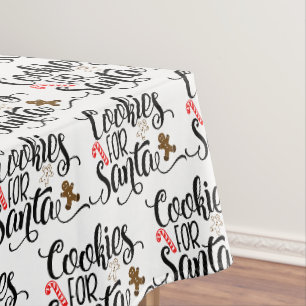Cookies für Weihnachten Tischdecke