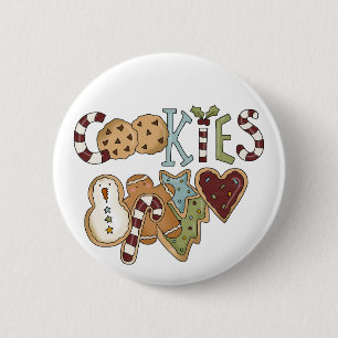 Cookies für Weihnachtsgeschenke und Geschenke Button
