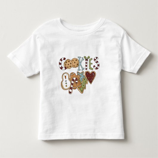 Cookies für Weihnachtsgeschenke und Geschenke Kleinkind T-shirt (Vorderseite)