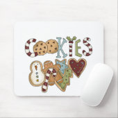 Cookies für Weihnachtsgeschenke und Geschenke Mousepad (Mit Mouse)