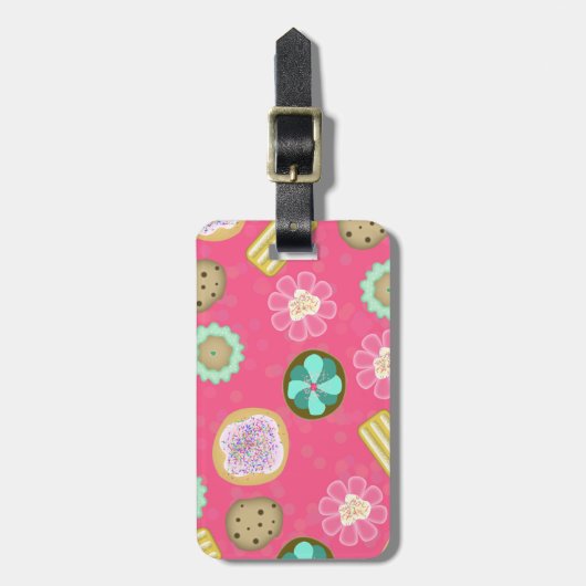 Cookies Gepäckanhänger (Vorderseite vertikal)