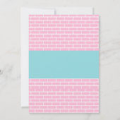 Cookies Geschlecht offenbaren Party Einladung (Rückseite)