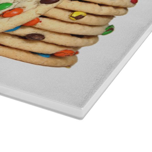 Cookies Glas Cutting Board Schneidebrett (Ecke)