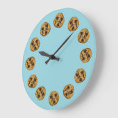 Cookies Große Wanduhr (Winkel)