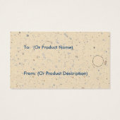 Cookies Hang Tag (Rückseite)