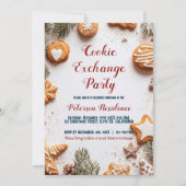 Cookies I Süßigkeiten tauschen Party aus Einladung (Vorderseite)